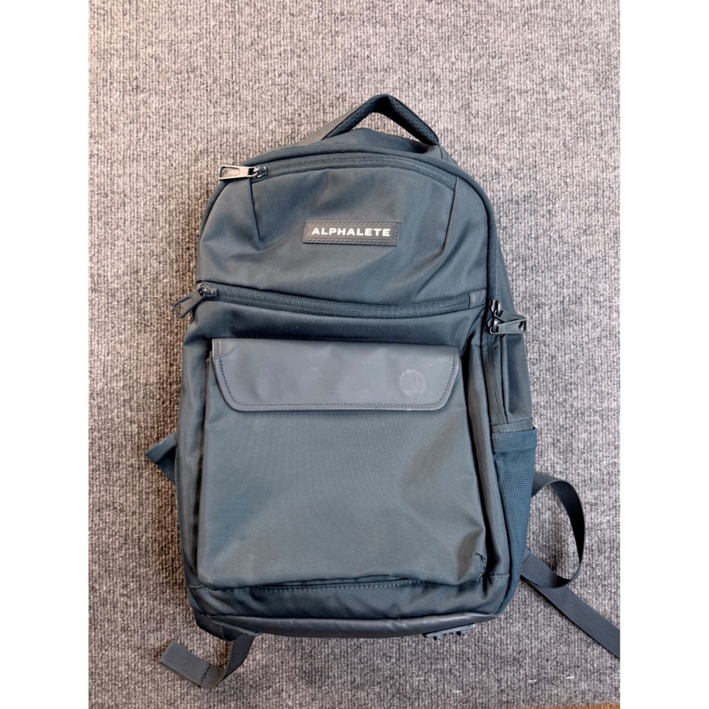 Alphalete Backpack Dark Gray OS Polyester Tactical Gym Travel Bag Streetwear